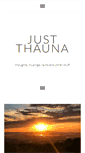Mobile Screenshot of just-thauna.com